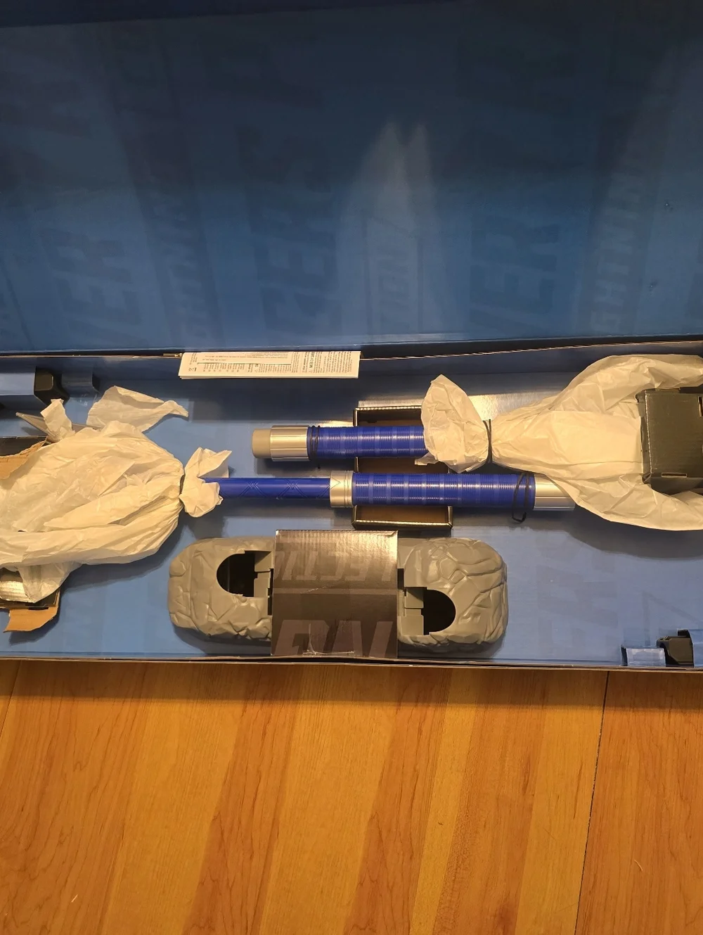 Power Ranger Blue Lightning Collection Lance - Picture 2 of 2